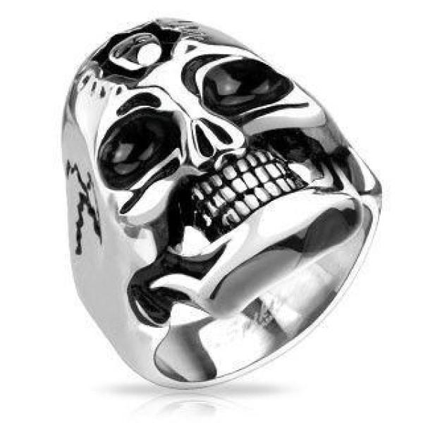 Frankenstein Skull Ring – Badboy Jewellery
