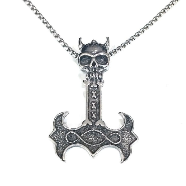 Thor's Skull Hammer by Kalen - 350252 – Badboy Jewellery