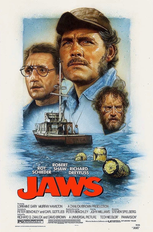 jaws 1975 poster