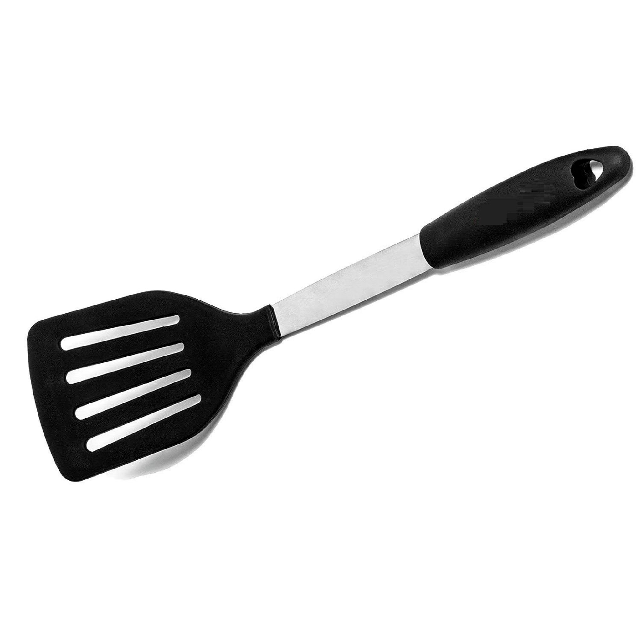 Non Stick Silicone Slotted Turner Spatula Flipper Kitchen Cooking Tool New  UK