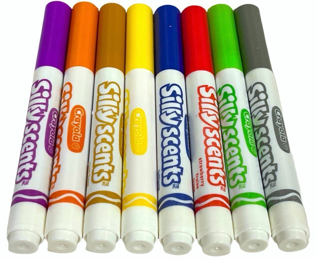 Beclen Harp Crayola 8 Scented Markers Pens Fruit Fragrance School Kids