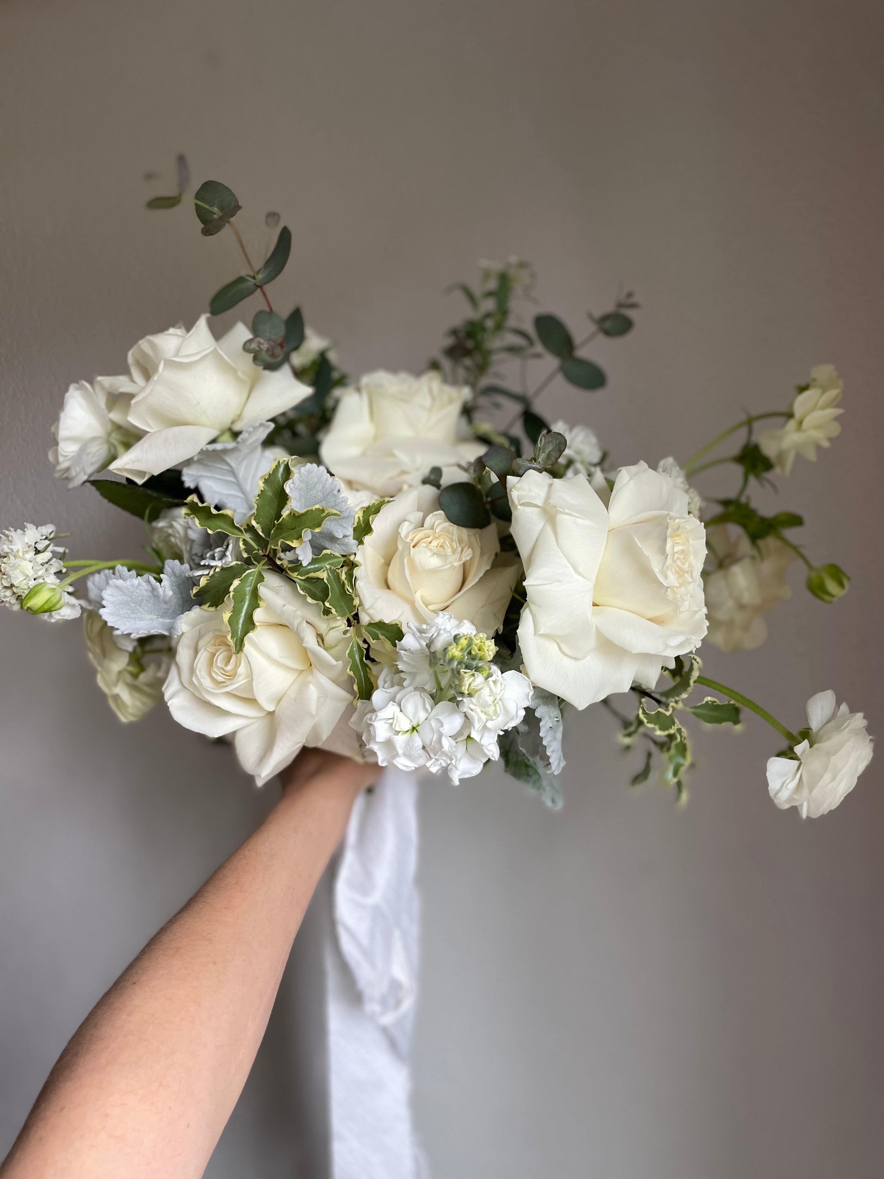 Juliet Bridal Bouquet- Rounded - Windflower Florist