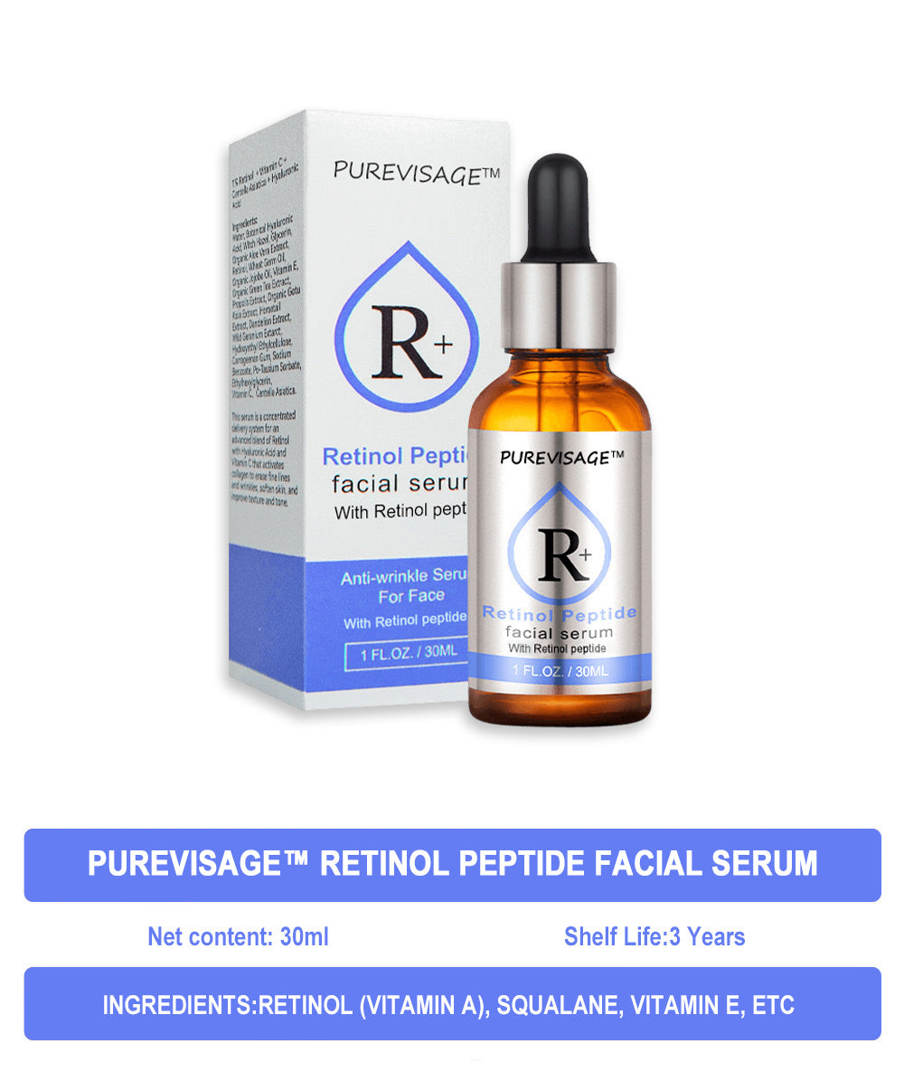 Package Includes: 1 x PUREVISAGE™ Retinol Peptide Facial Serum