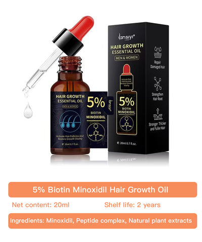 5% Biotin Minoxidil Hair Growth Oil