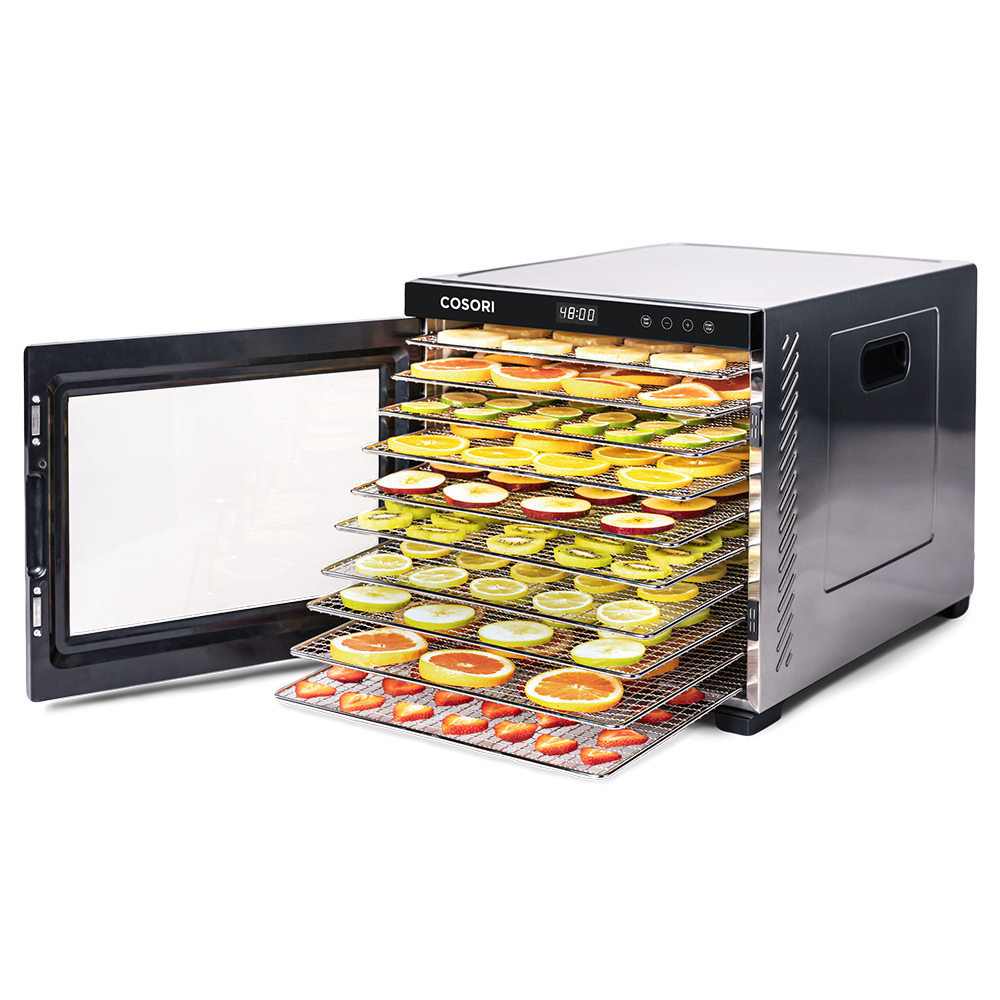 COSORI Food Dehydrator for Jerky ,5 Stackable BPA-Free Trays ,350W,Dryer  with 48H Timer and 165°F Temperature Control 