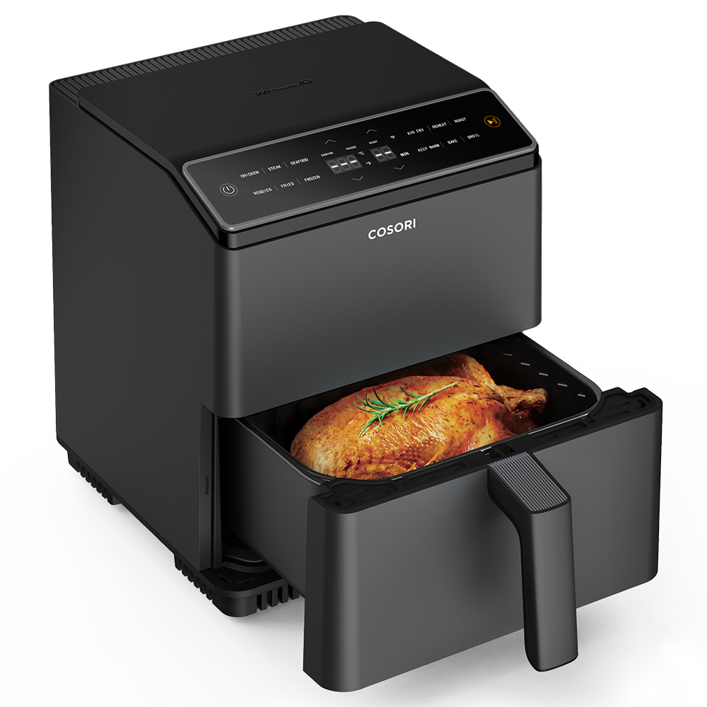 COSORI Smart 12-in-1 Air Fryer Toaster Oven Combo, Airfryer Convection Oven  Countertop, Bake, Roast, Reheat, Broiler, Dehydrate, 75 Recipes & 3