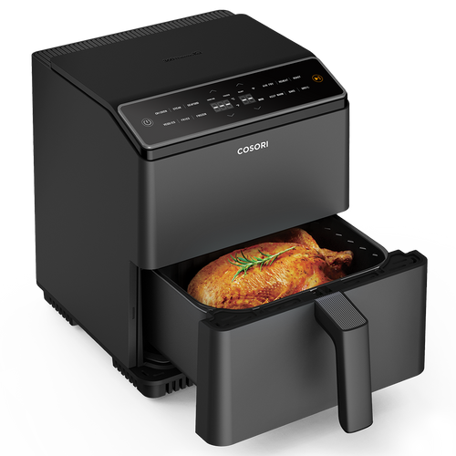 Cosori Air Fryer Toaster Oven Combo, 10 qt Family Size 14-in-1 Functions (1000+ App Recipes), Dishwasher-Safe Accessories with R