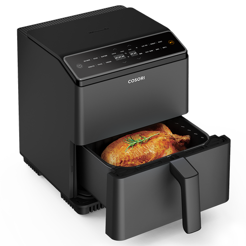 Cosori Smart Air Fryer Toaster Oven, Large 32-quart, Stainless Steel, Silver, cto-r301s-susw