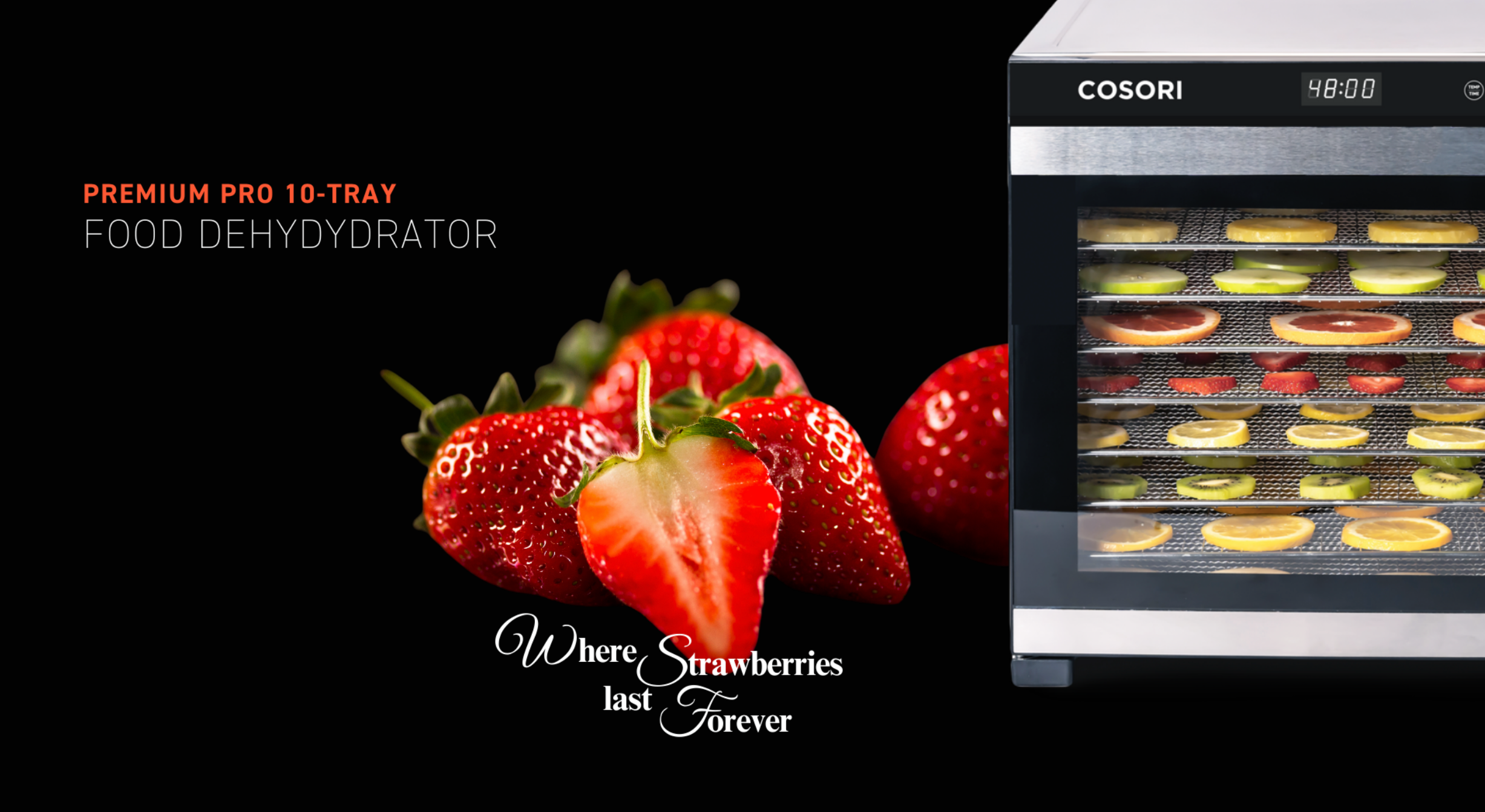 Premium Stainless Steel Dehydrator