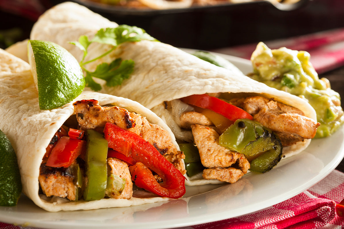 air fryer chicken fajita