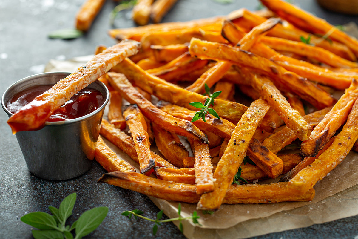 air fryer sweet potato fries