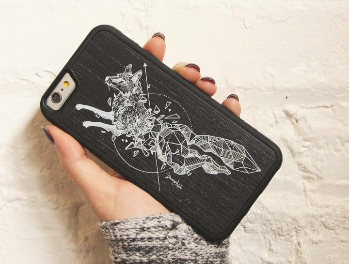 Carved American Made Cell phone case