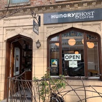 Hungry Ghost Coffee Shop in Williamsburg, Brooklyn