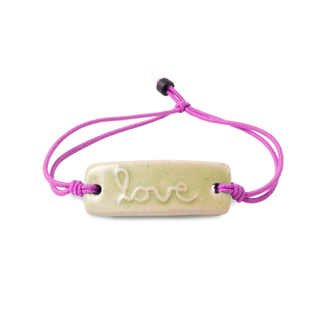 Water for Good Mudlove bracelet, Made in USA