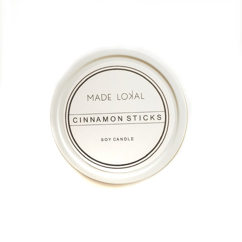 Cinnamon Sticks Travel Candle