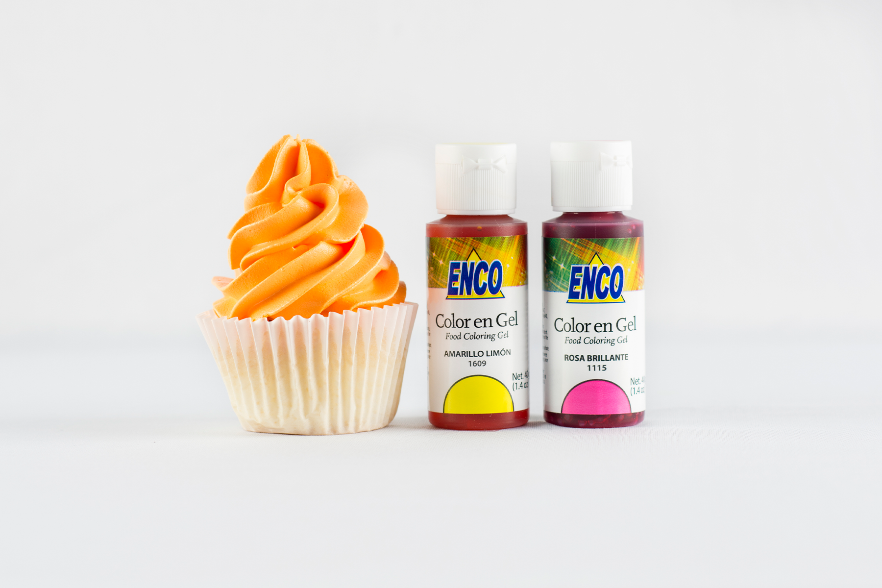 Peach Enco food color gel