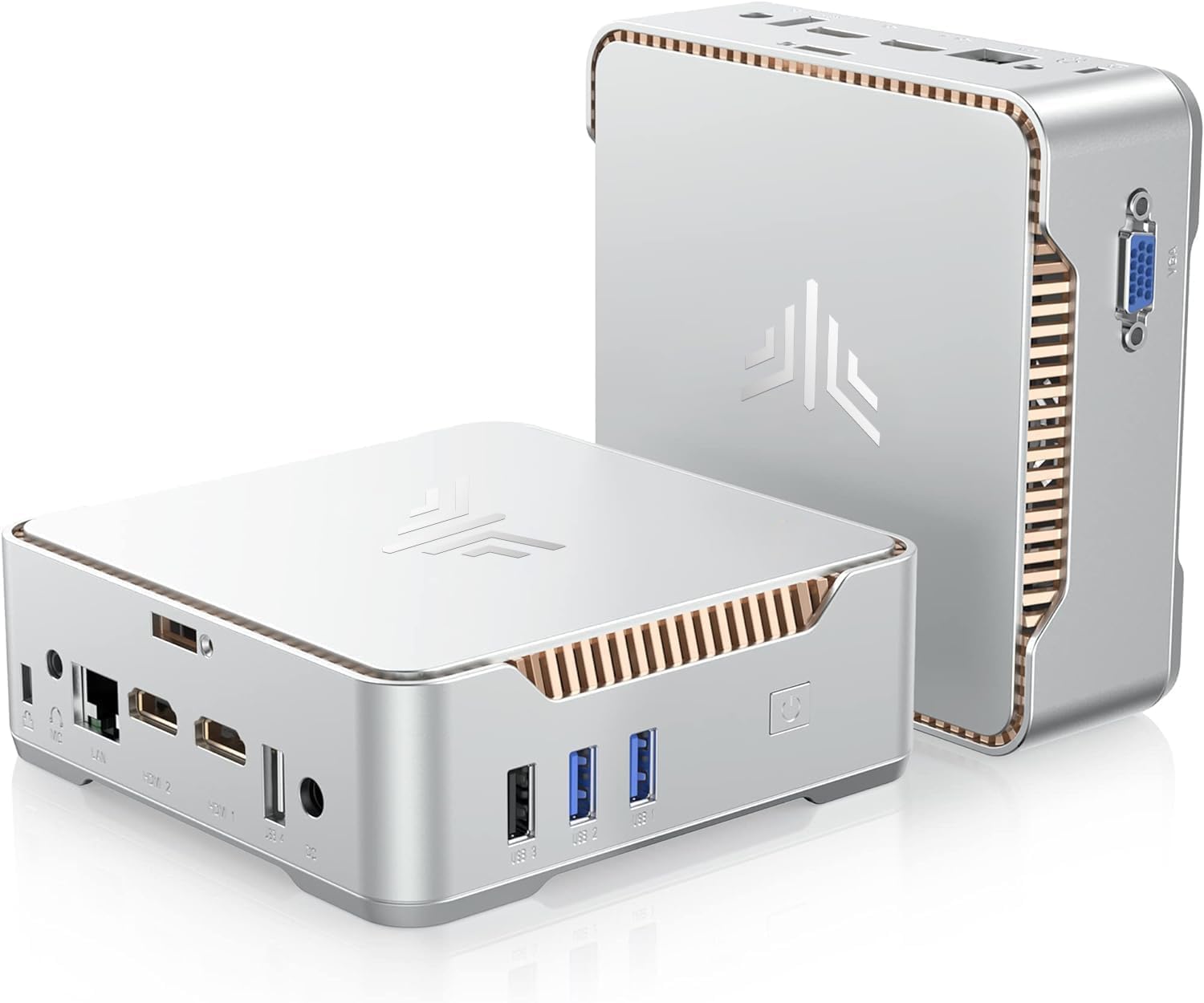 Gk3Plus Mini PC with Windows 11Pro, 16GB RAM 512GB M.2 SSD Mini Computers,12Th Gen Alder Lake N95 (Up to 3.4Ghz) Micro PC, 2.5''SSD, Gigabit Ethernet,4K Uhd,Wifi,Bt,Vesa/Home/Business Small Pc