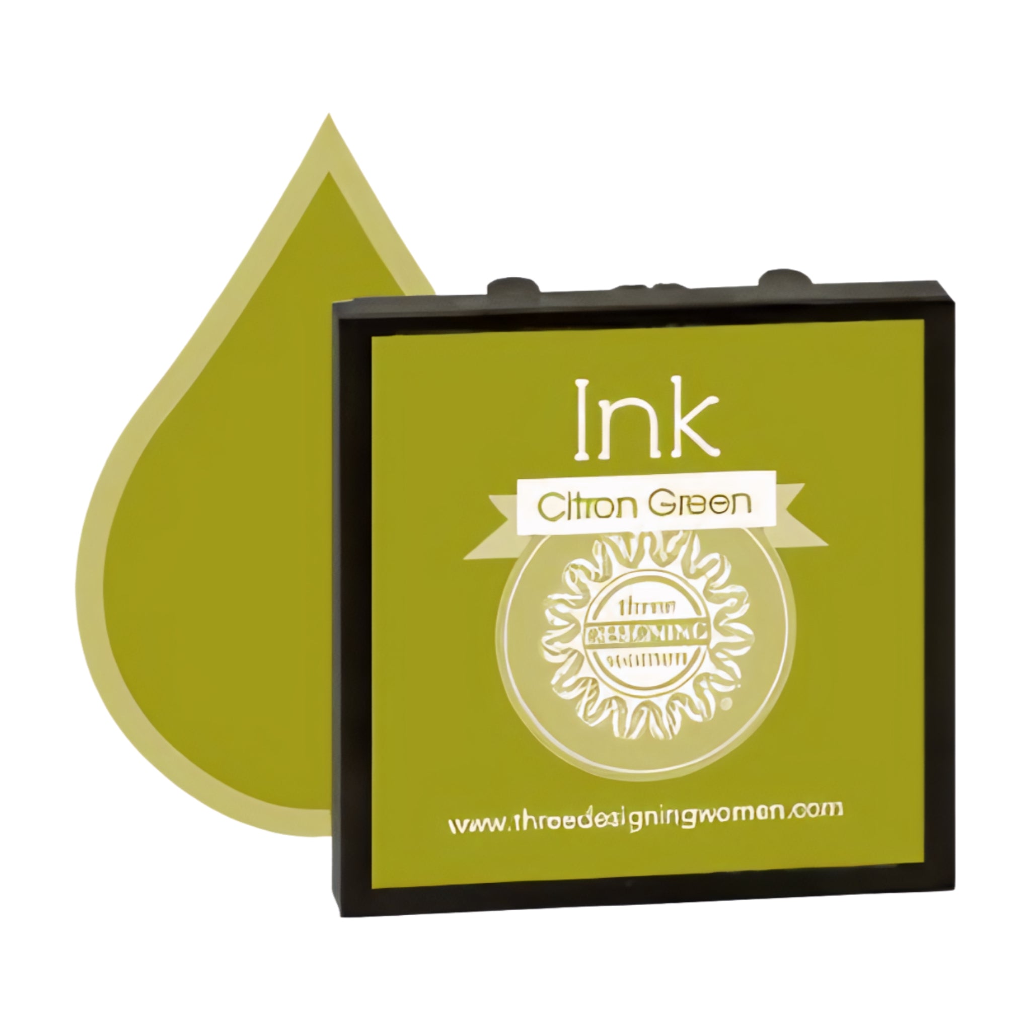 Ink Replacement Cartridge "Citron Green" for Self-Inking Stampers