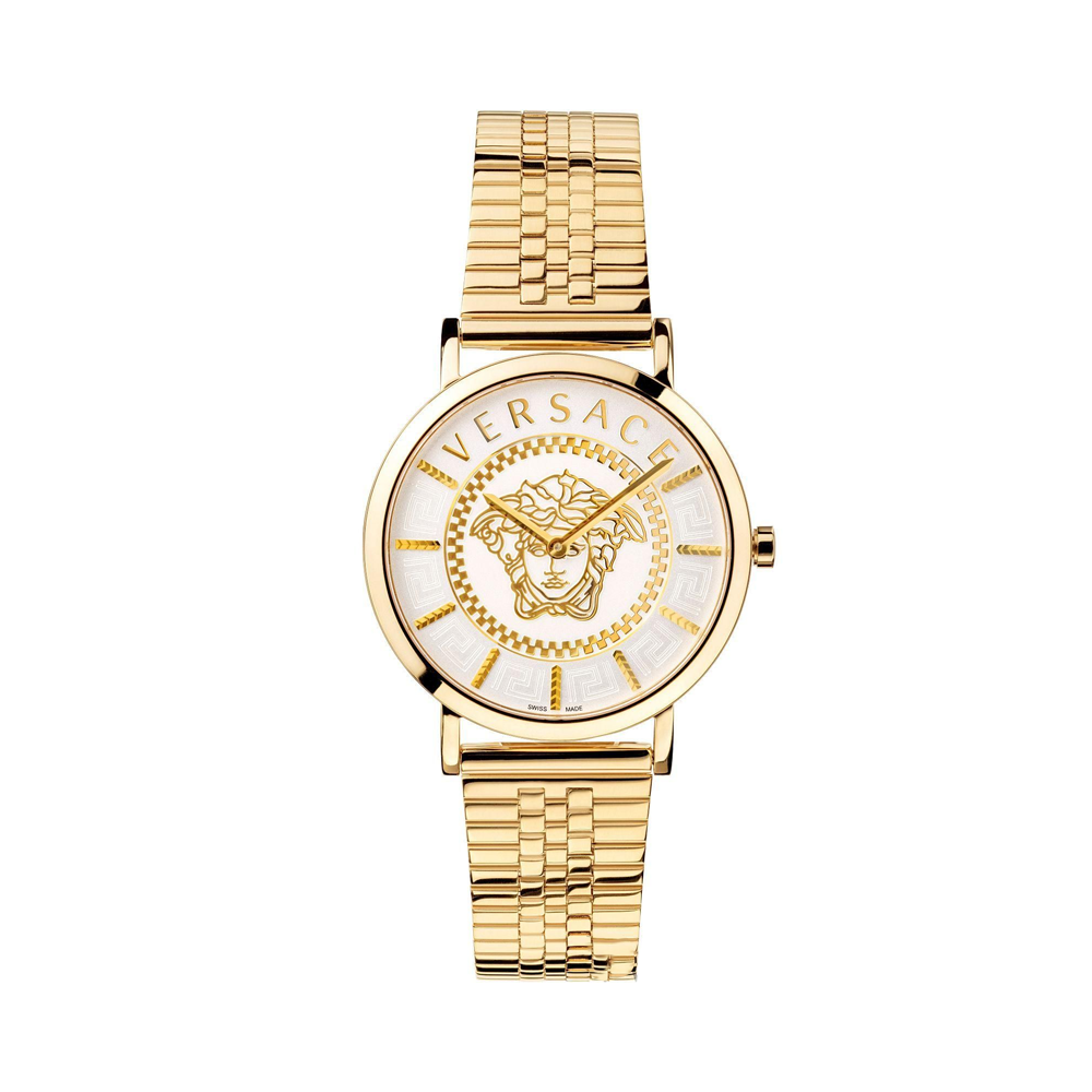 Owned & Worn by Prince - Gianni Versace Medusa Gold Tone Watch with Full  Provenance