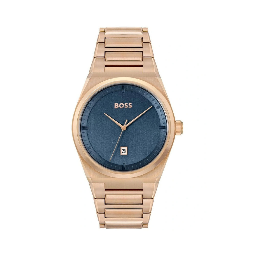 Hugo Boss View Black Dial 1513991 Factory Qtz Watch ® Chrono Steel – The Watch