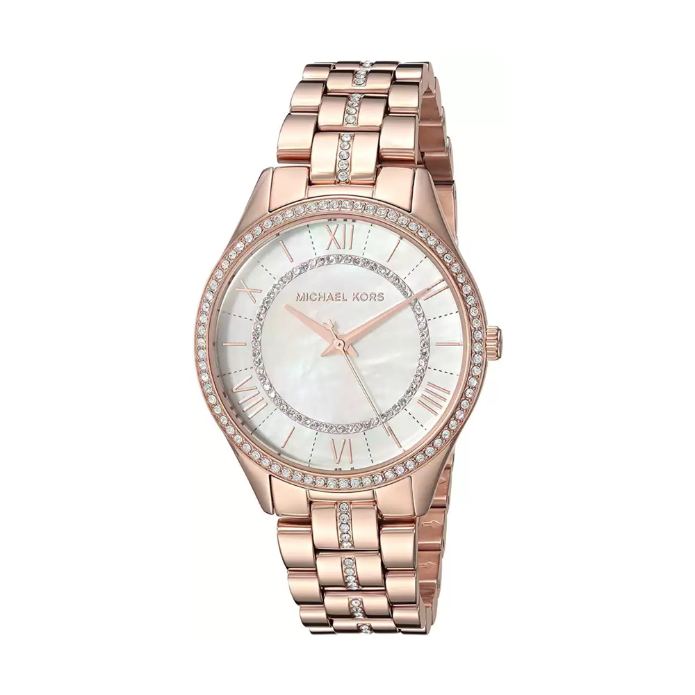 Michael Kors Women's Madelyn Gold-Tone Watch MK6287 India | Ubuy