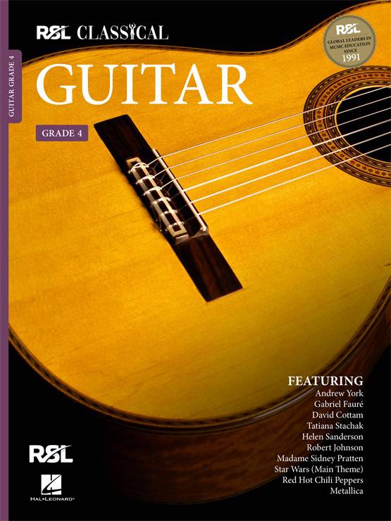 Classical Guitar Grade 4 Book | RSL Classical Guitar Series