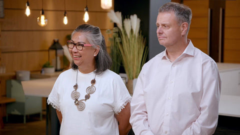 Roni Bandong-McSorley and Steve McSorley on Aldi's Next Big Thing on UK Channel 4