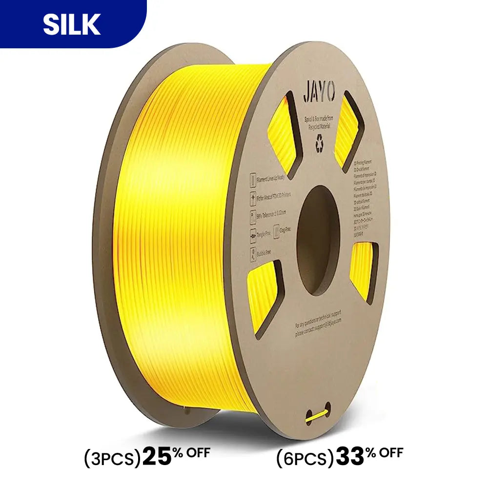 JAYO Silk PLA 1.1KG 3D Printer Filament Cardboard Spool | jayo3d