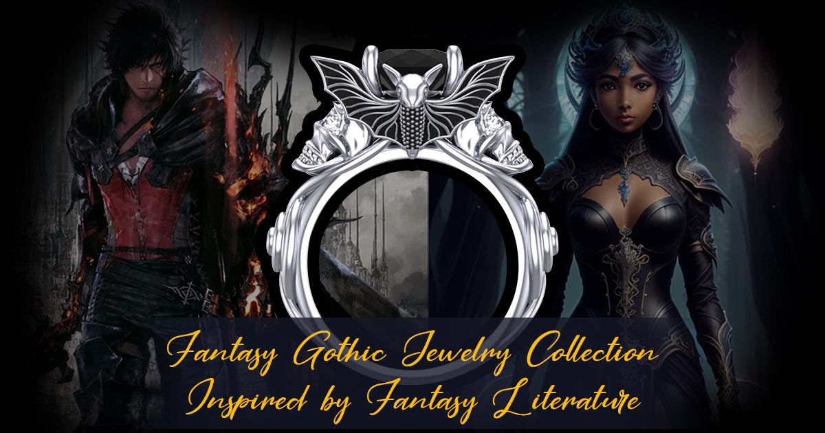 Fantasy gothic jewelry banner image