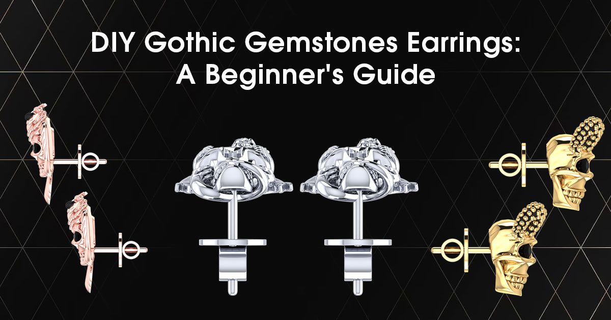 Gothic Gemstone Earrings banner image
