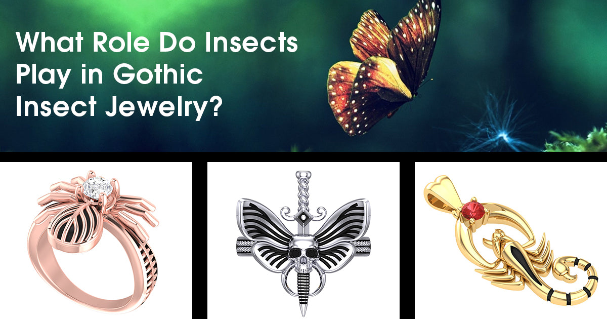 Gothic insect Jewelry