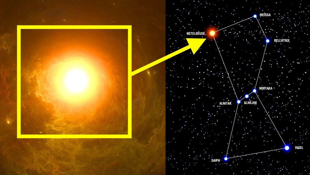 How far is Betelgeuse Star