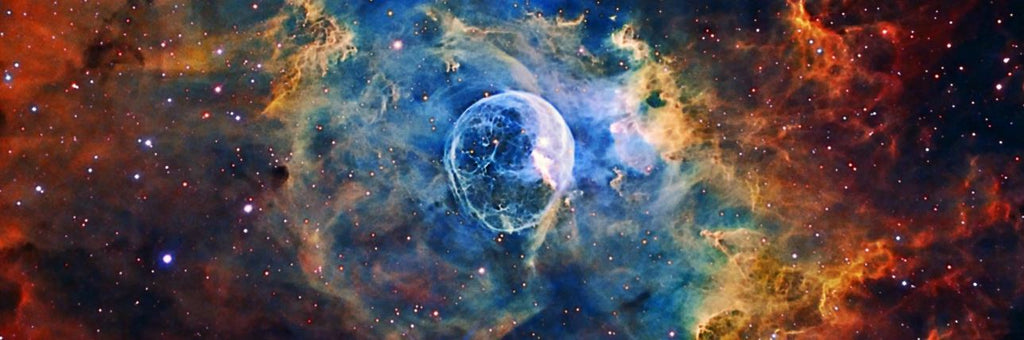 Size and Composition of the Bubble Nebula