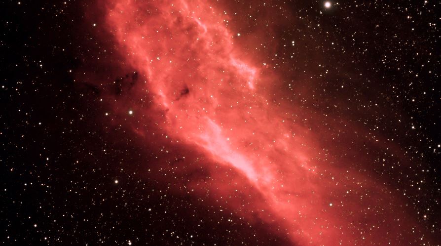 Features of the California Nebula