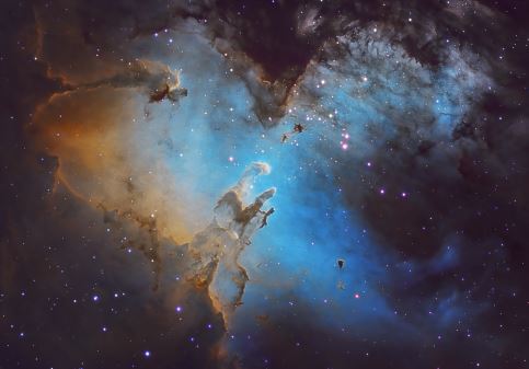 Size of the Eagle Nebula