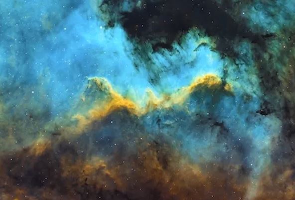 North American Nebula SHO