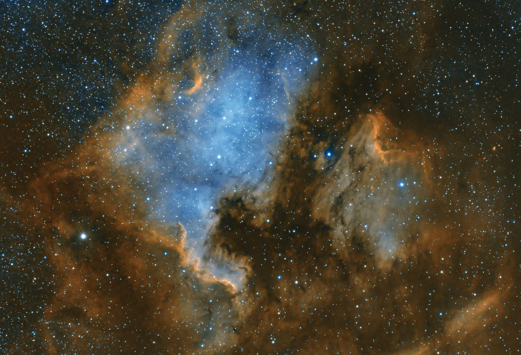How Did the North American Nebula Form