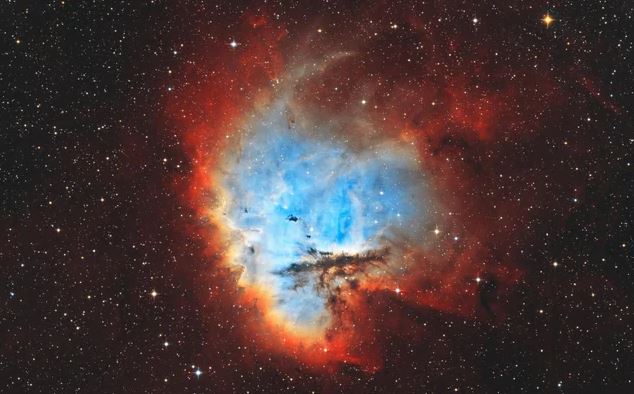 Composition of the Pacman Nebula