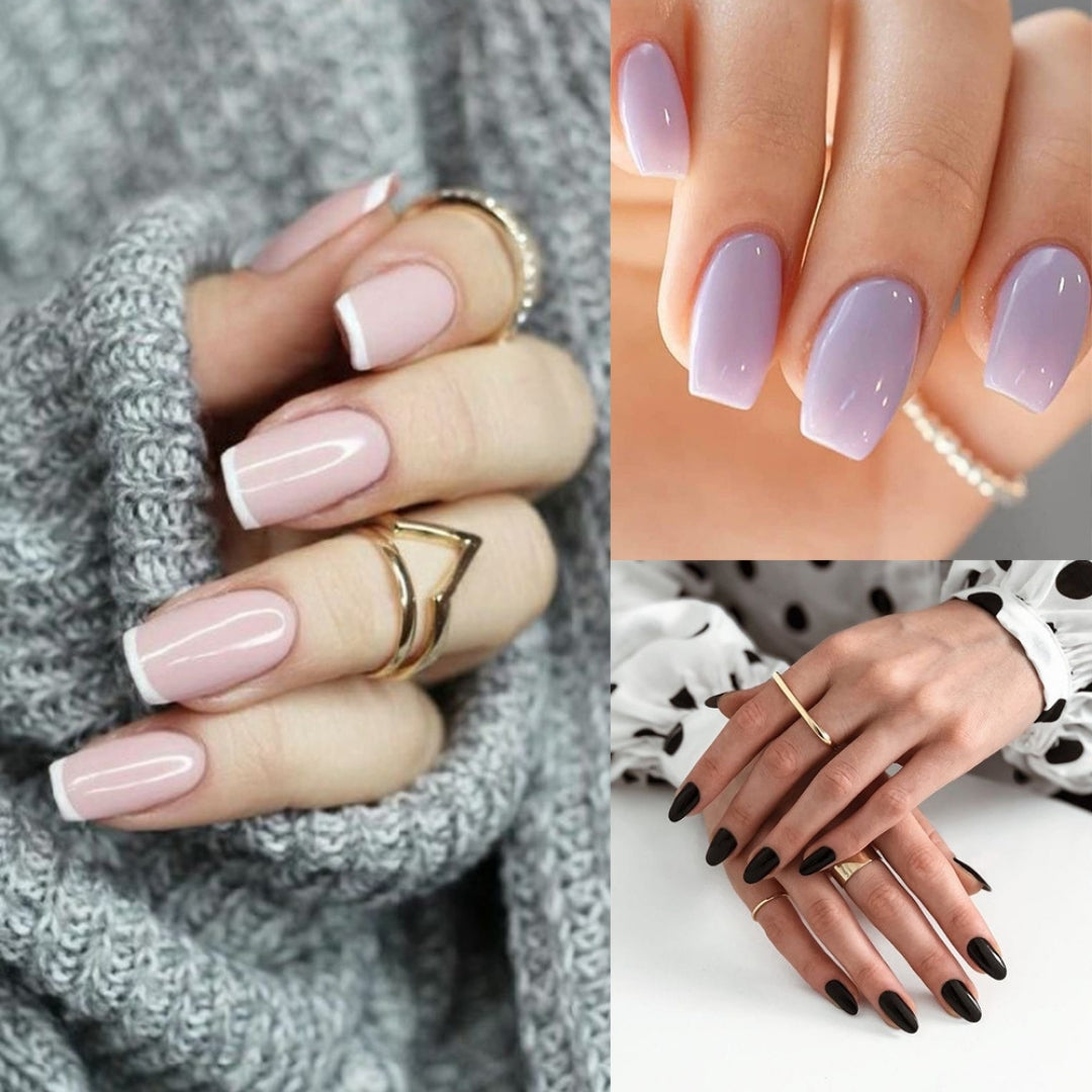 Natural acrylic extension | Pink gel nails, Clear acrylic nails, Natural acrylic  nails