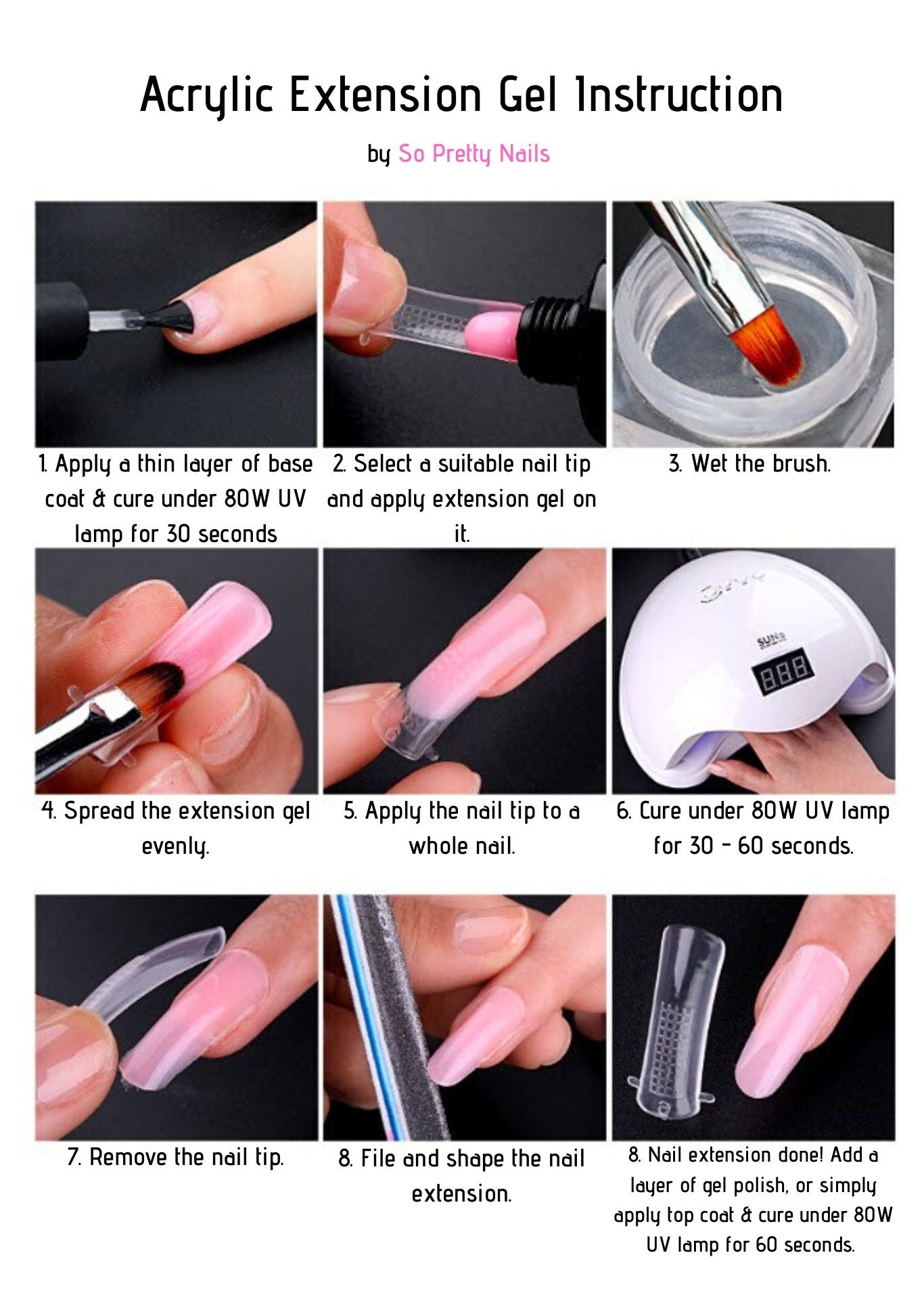 Amazon.com : Poly Nail Gel Kit, Aokitec 14Pcs Nail Extension Gel Nail Kit  Polygel Kit DIY Acrylic Nail Kit,7Colors Poly Nail Polish And Nail Gel  Extension Builder All-In-One UV LED Nail Lamp (