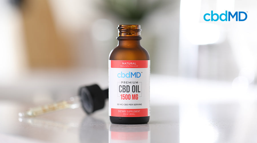 1500 mg de óleo cbd da cbdMD