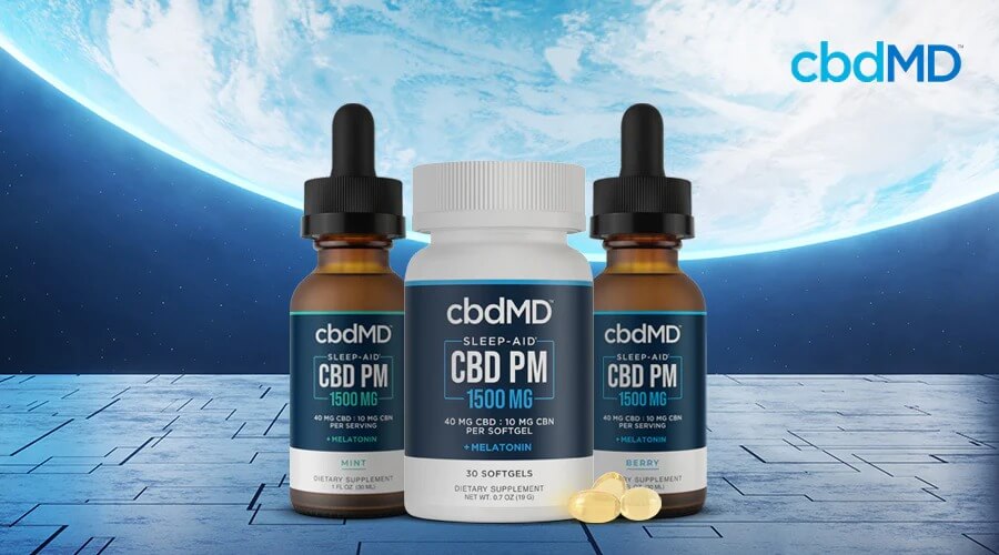 cbdMD CBD PM cbd products for sleep