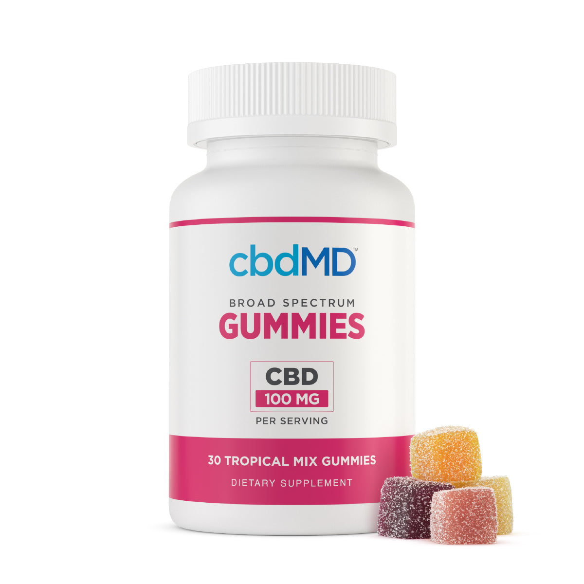 Broad Spectrum CBD Gummies - cbdMD product image