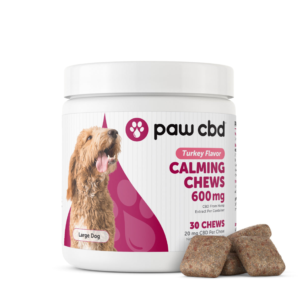 Broad Spectrum CBD Dog Calming Chews (SCS)