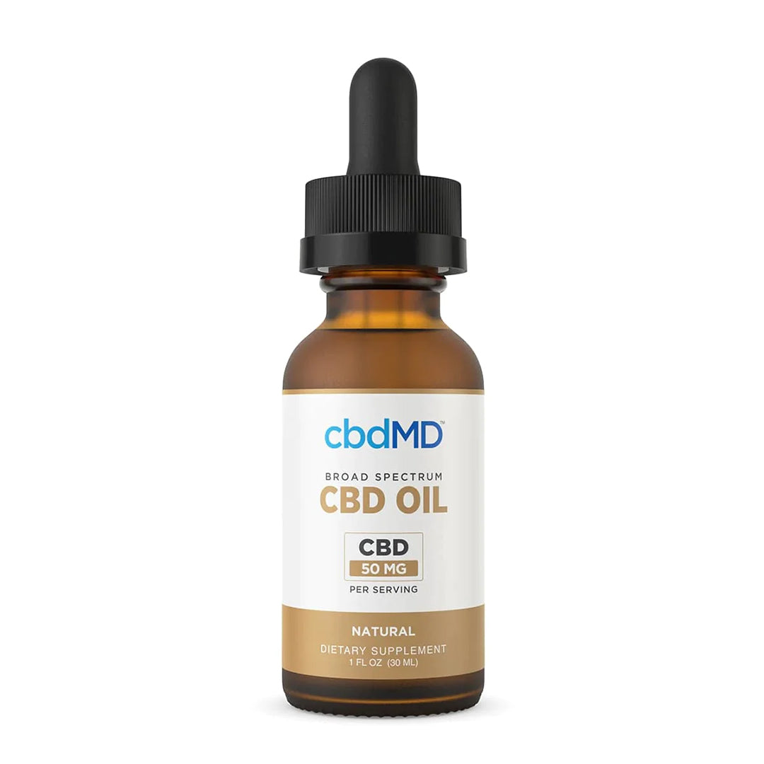 Broad Spectrum CBD Oil Tincture - cbdMD product image