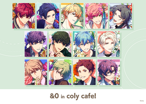 『&0(アンドゼロ) 』in coly cafe!