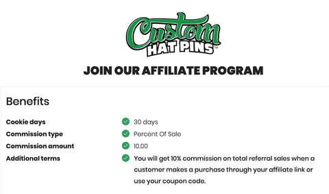 Affiliate program graphic