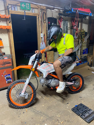 Thunder 125cc dirt bike. Teens dirt bike for sale.