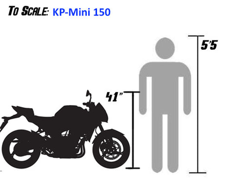 Lifan KP Mini 150cc Motorcycle Venom Motosports LF150-5U