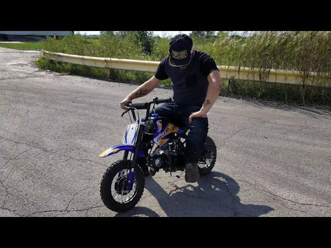 QG-213A pit bike for kids 110cc. Venom motorsports